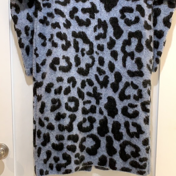 Ragdoll LA Fuzzy Leopard Mohair & Wool-Blend Cardigan - Picture 10 of 10
